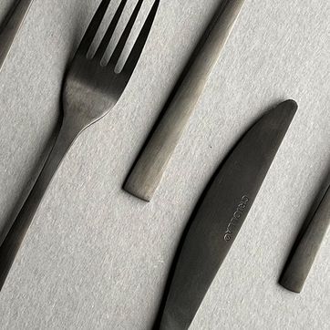 CUBIERTOS 20 PIEZAS NEGRO MATE  - imagen 3