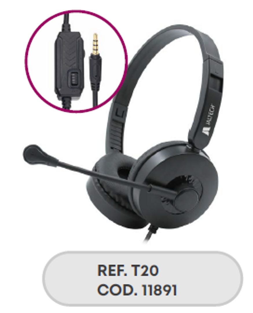 DIADEMA 3.5MM ENC - T20