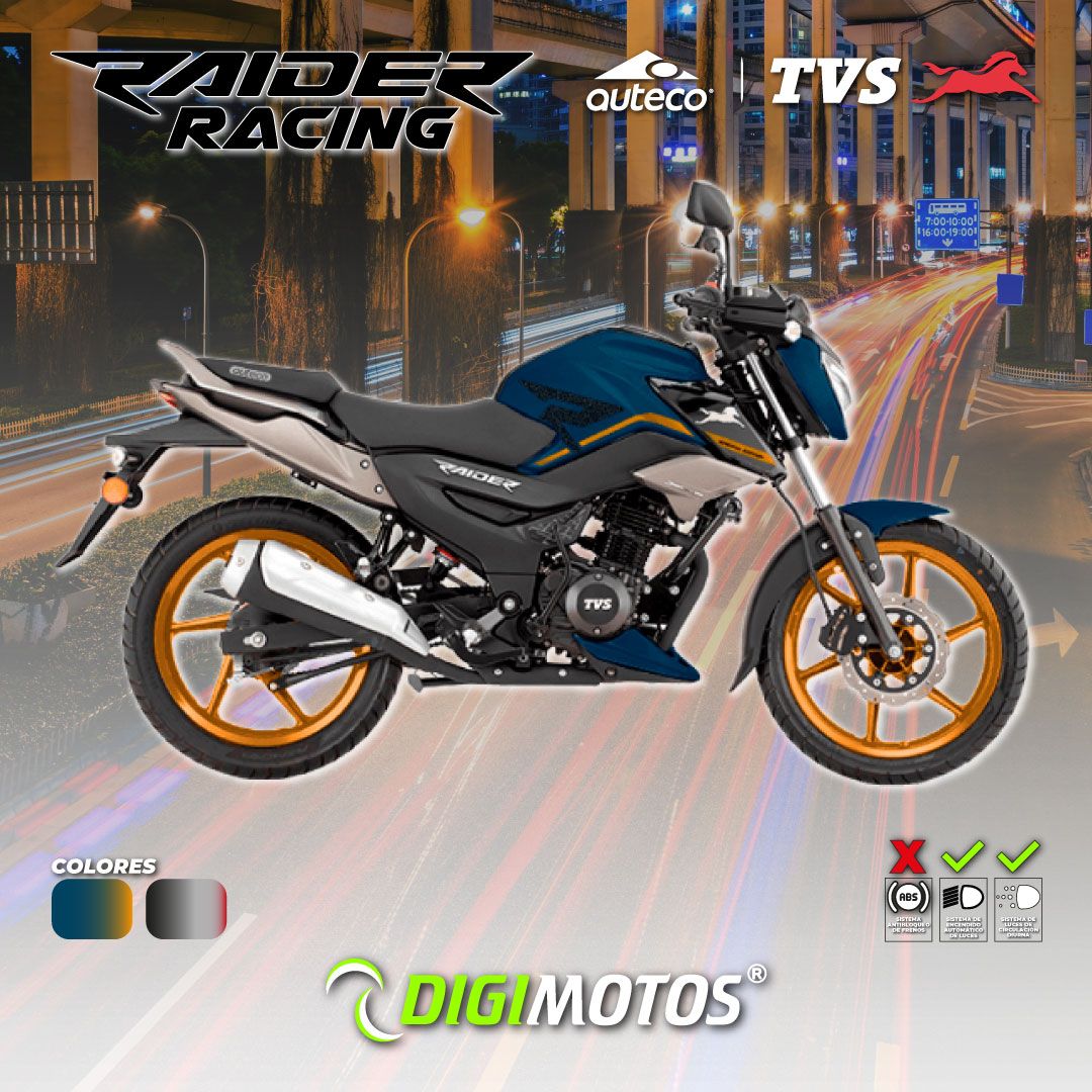 TVS RAIDER 125 RACING SBT