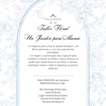TALLER FLORAL EDICIÓN MADRES - imagen 1