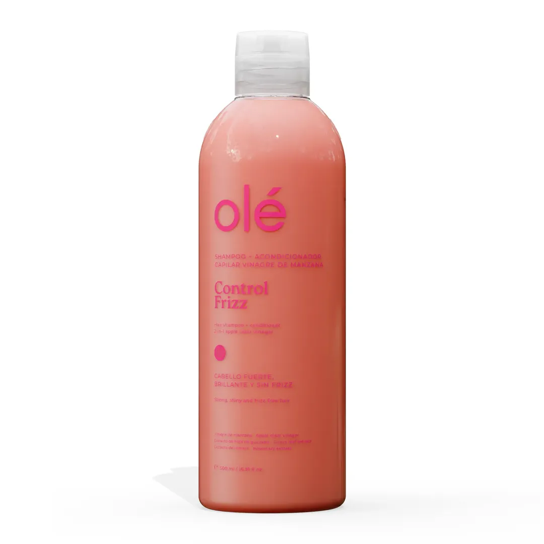 SHAMPOO + ACONDICIONADOR VINAGRE DE MANZANA 500ML OLE