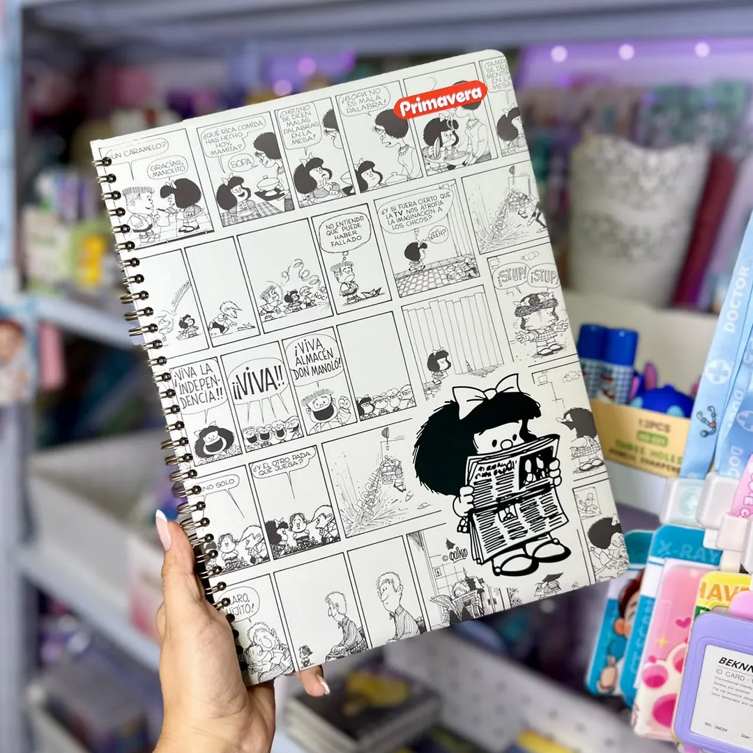 AGENDA MAFALDA PRIMAVERA 80 HOJAS GRANDE