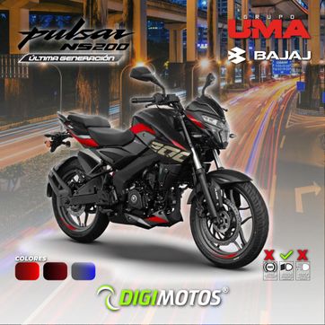 PULSAR NS 200 FI SC (Barra normal) - imagen 1
