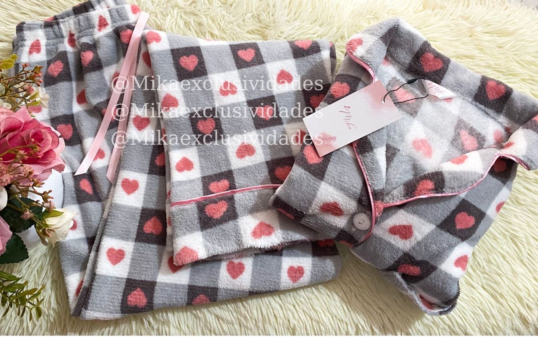 Set "Corazones"/ Peluche
