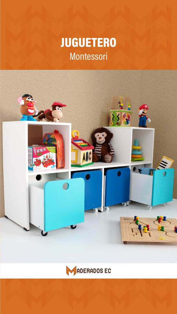 Juguetero - modelo Montessori