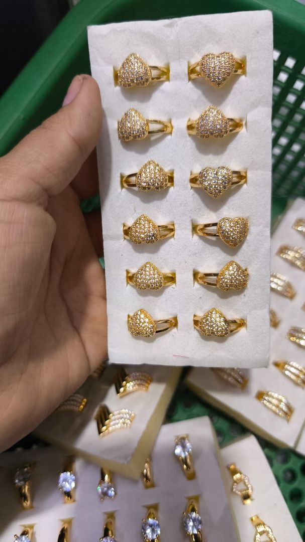 Anillos en covergold 