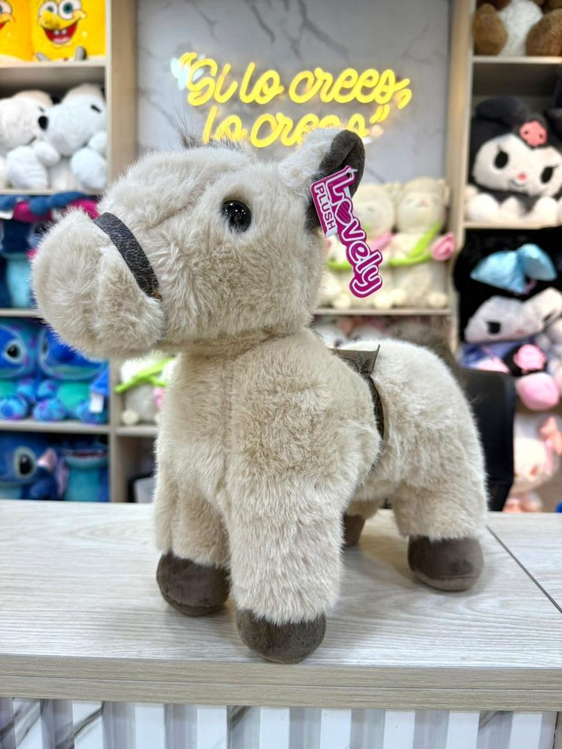 PELUCHE CABALLO 33cm