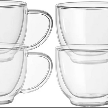 SET DE VASOS Y TASAS VIDRIO - imagen 1
