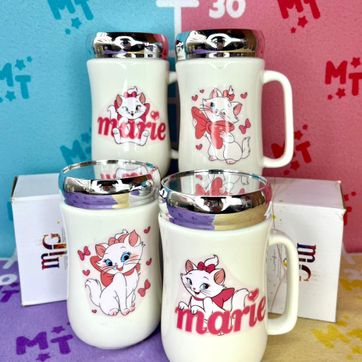 Imagen del producto Mugs tapa espejo "Gata Marie"