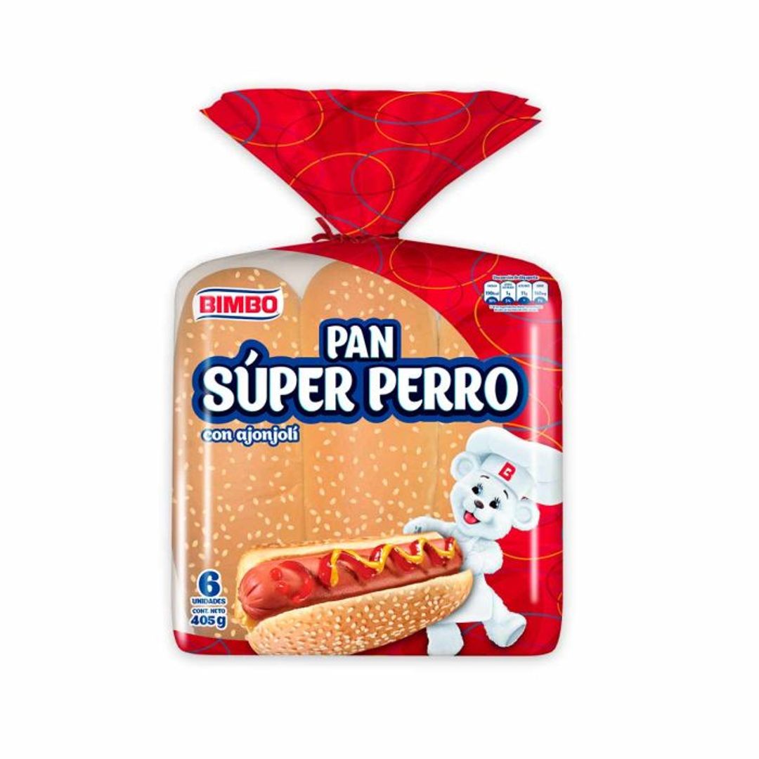 PAN PERRO*6*405G BIMBO GRANDE