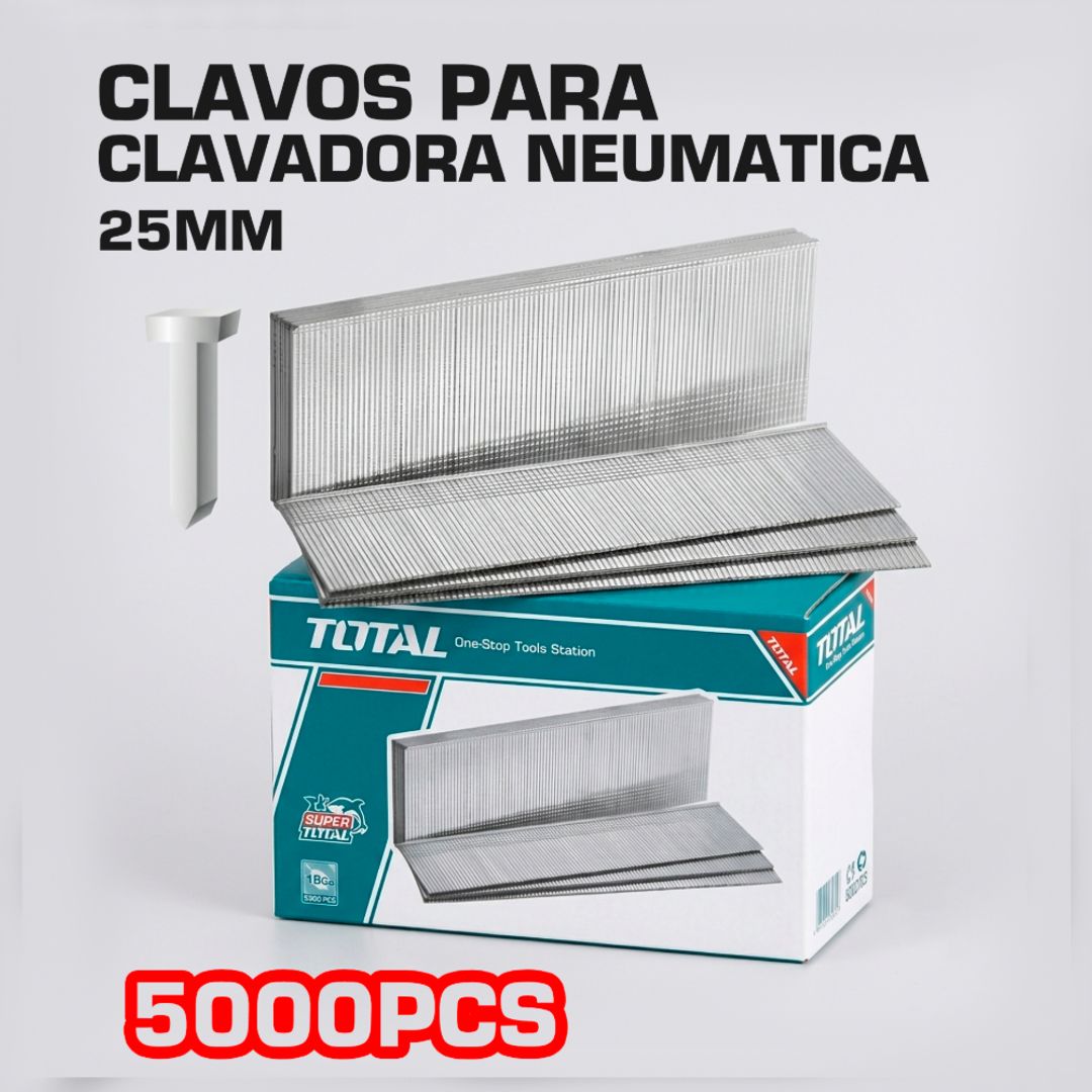 CLAVOS PARA CLAVADORA NEUMATICA 25MM 