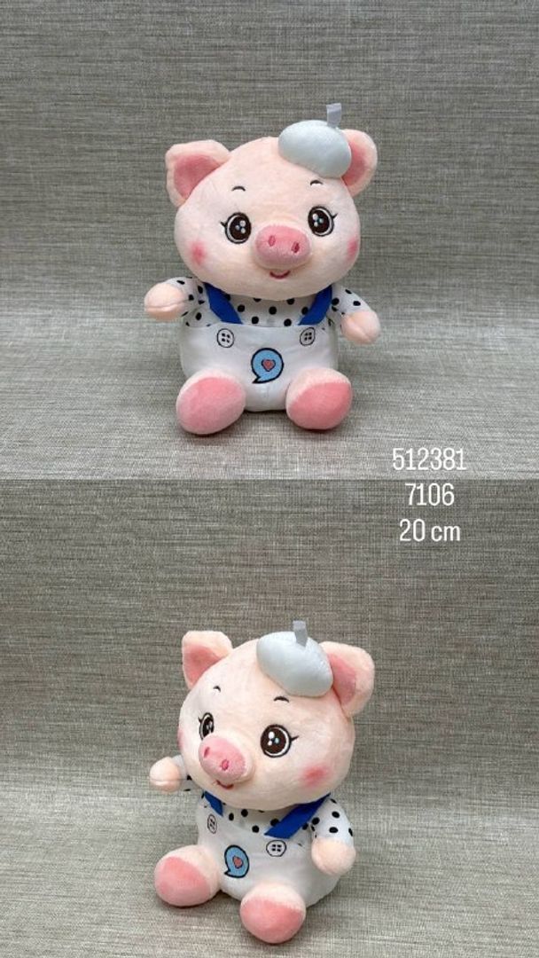 CERDITO CON BRAGA 20 CM