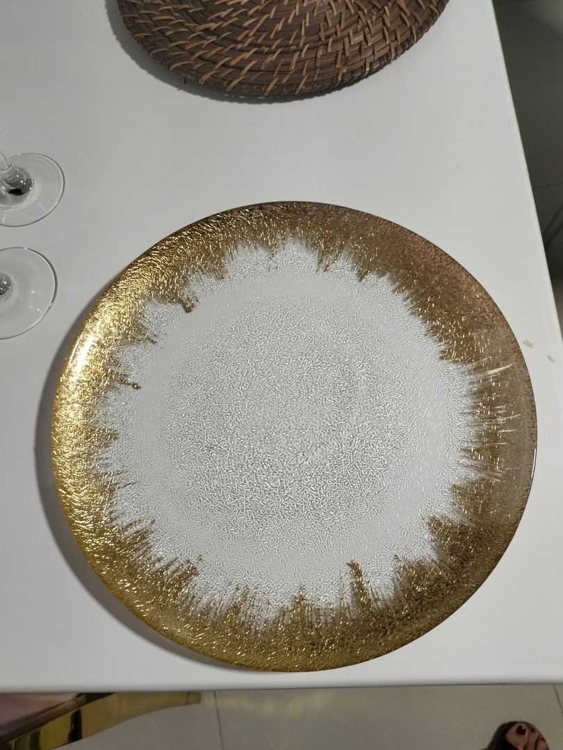 Plato base de lujo