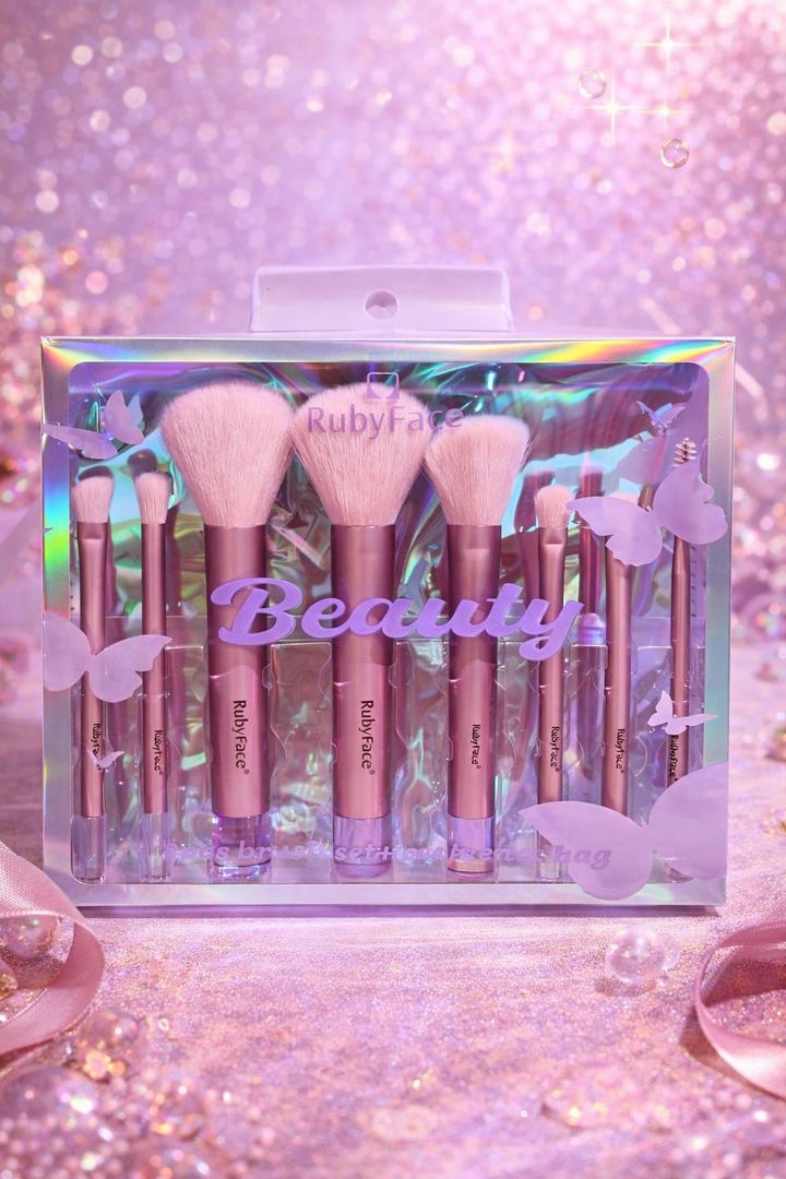 Set de Brochas Ruby Face TMRT08  FAJ-198