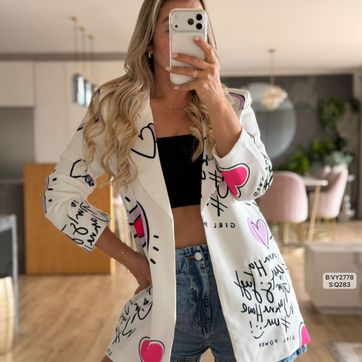 BLAZER CORAZONES VY2778 - imagen 1
