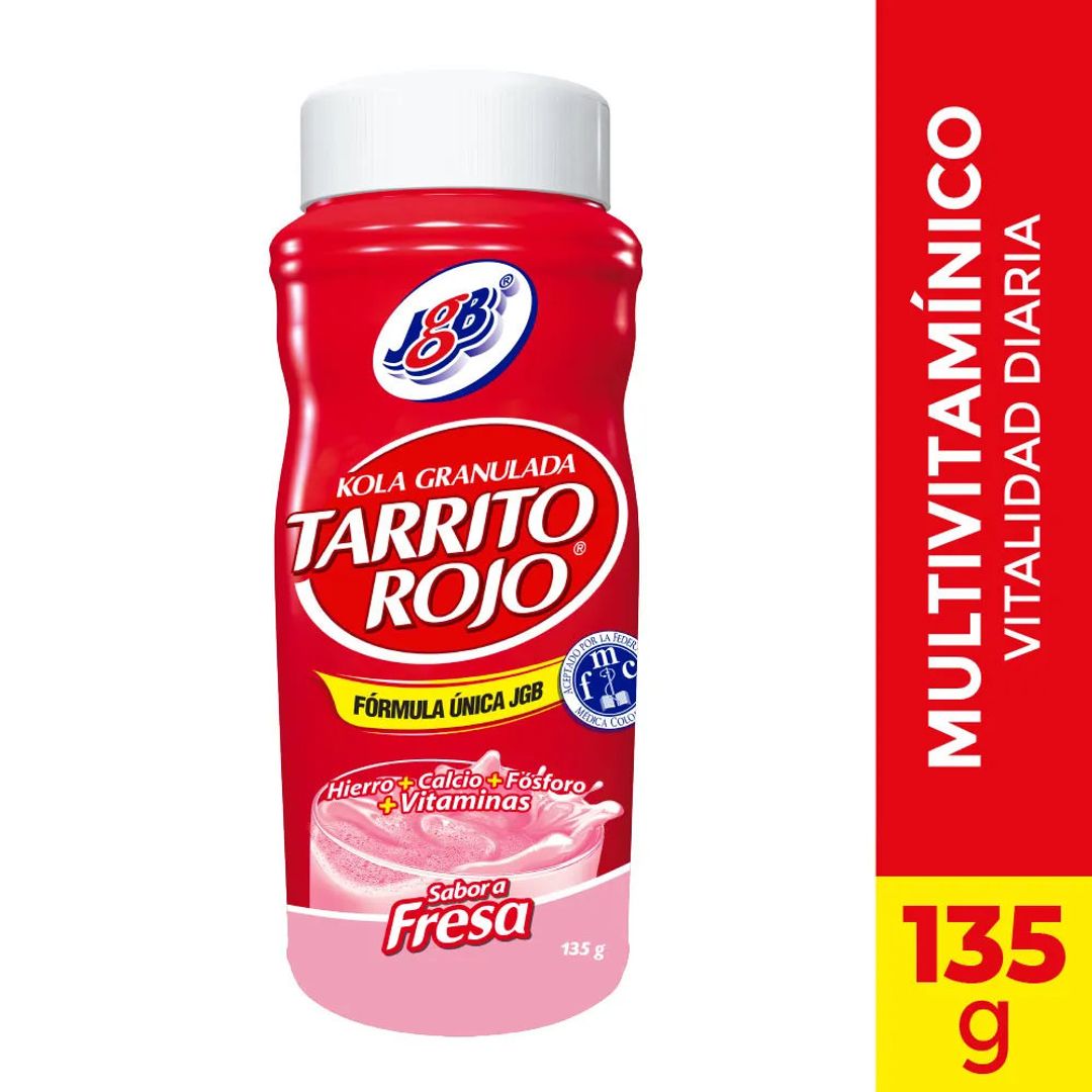 TARRITO ROJO*135G GTS FRESA*80G