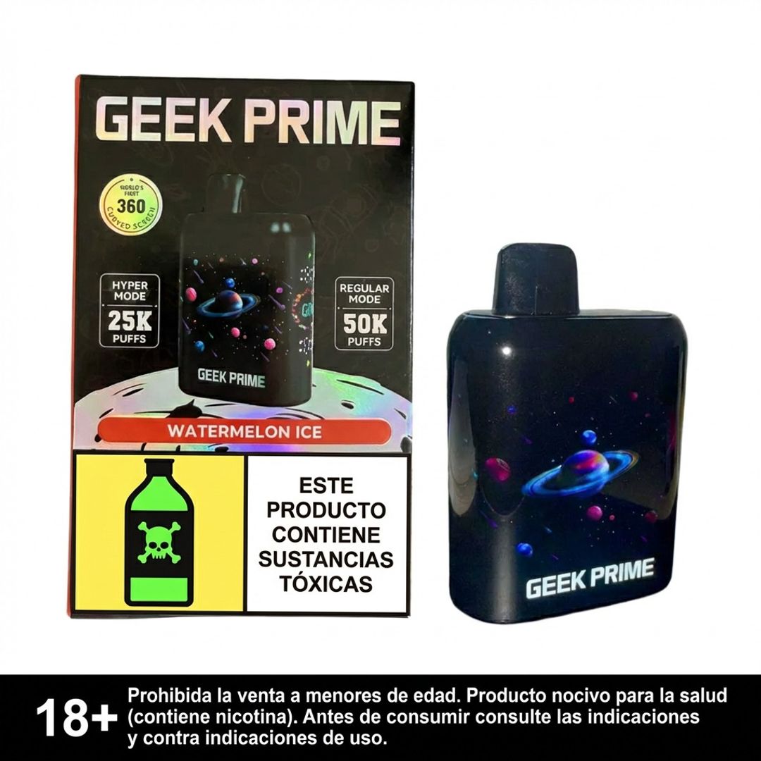 Geek Bar Watermelon Ice 50.000 Puffs Prime
