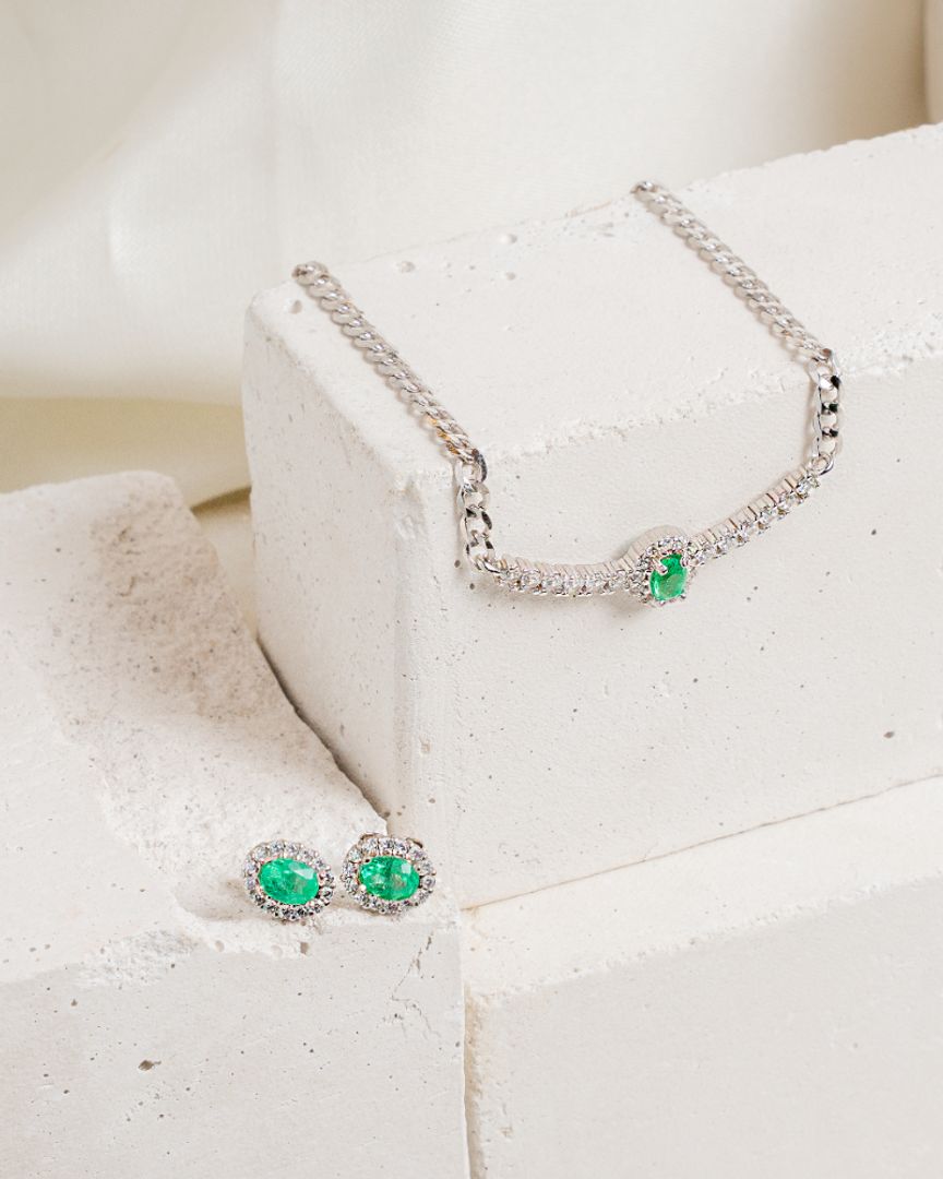 Conjunto Oval Luxe