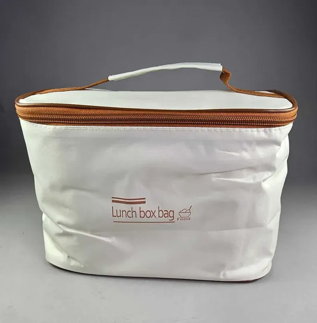 LONCHERA PORTA COMIDA 4 RECIPIENTES LUNCH BOX BAG 
