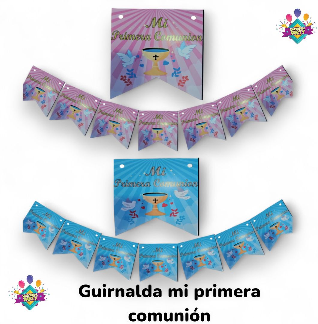 GUIRNALDA PRIMERA COMUNIÓN 