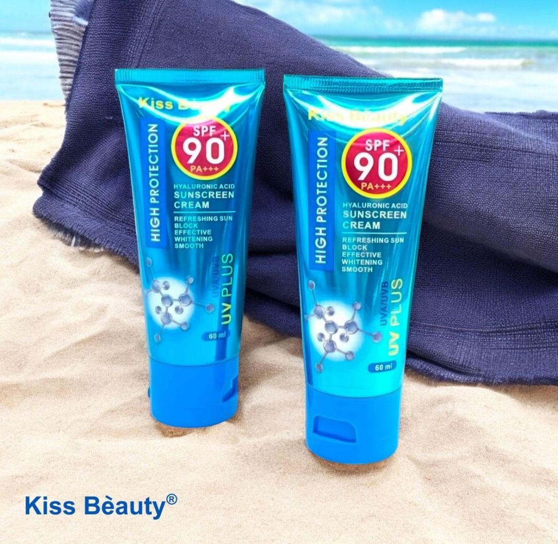 PROTECTOR SOLAR CON ACIDO HIALURONICO KISS BEAUTY 