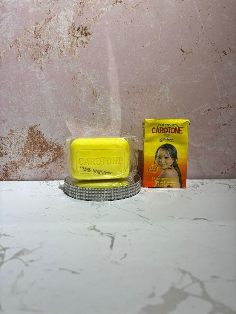 Jabon aclarante carotone