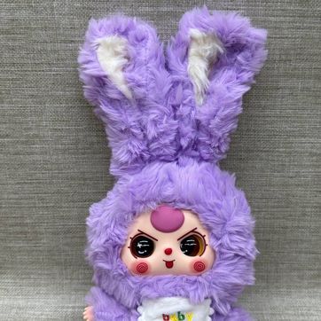 Imagen del producto MUÑECA KAWAI LILA 18 CM