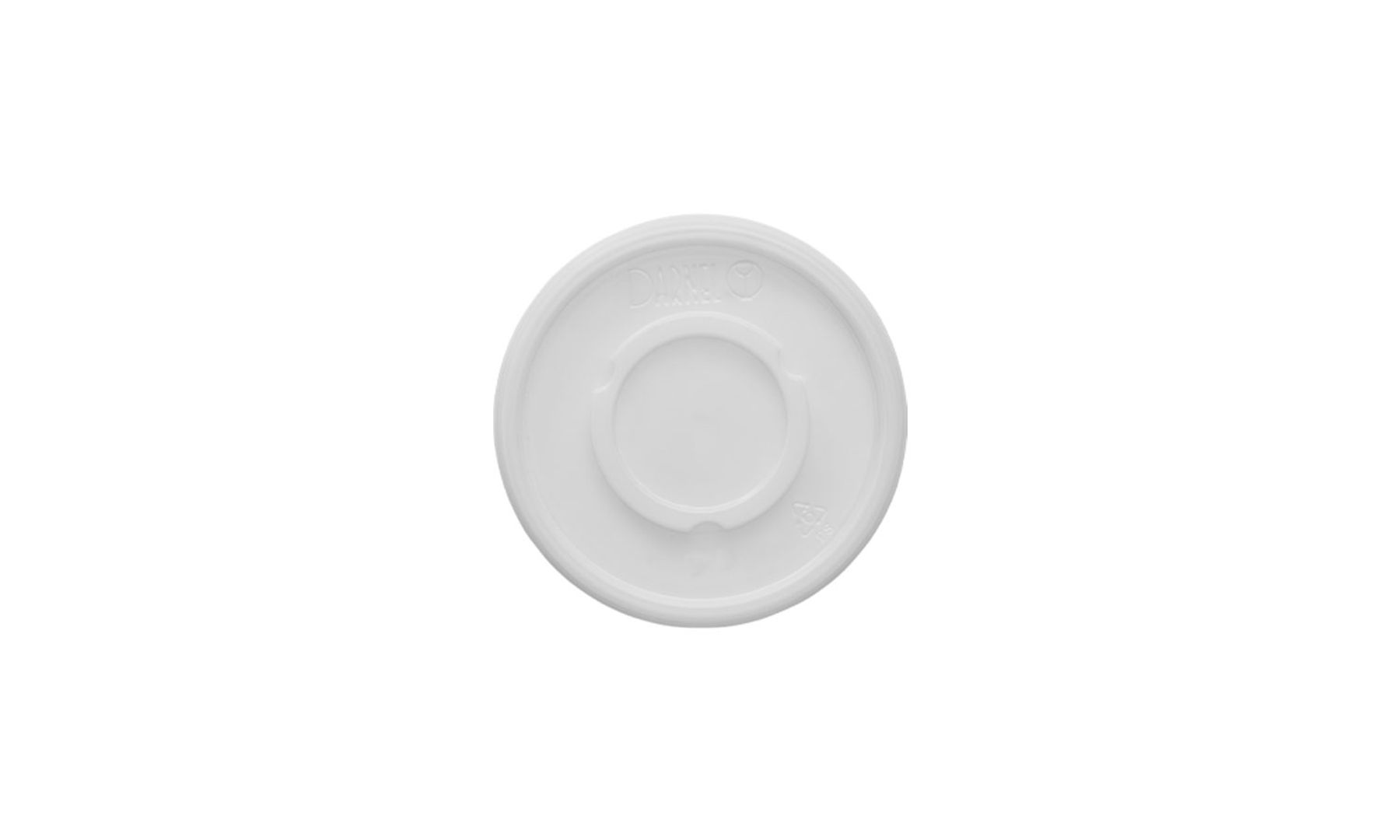 APA RÍGIDA SIN PERFORACIÓN PARA VASO 10 OZ PAQ X 100 UND