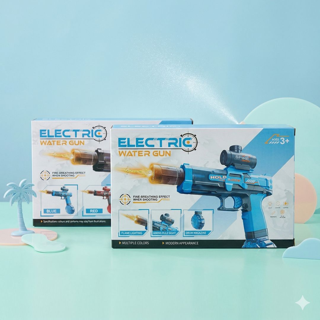 Lanza agua con luz pistola