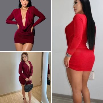 Imagen del producto VESTIDO CAIDO ADELANTE