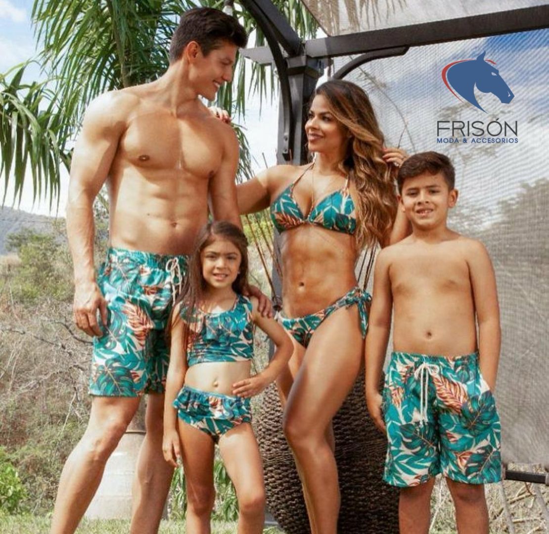 Vestidos de baño familiar 