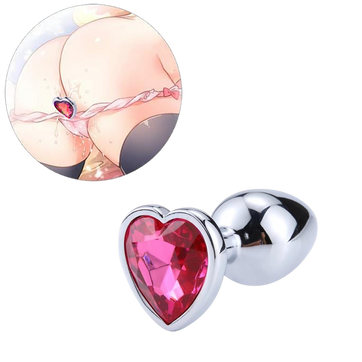 PLUG ANAL JOYA CORAZÓN  - imagen 1