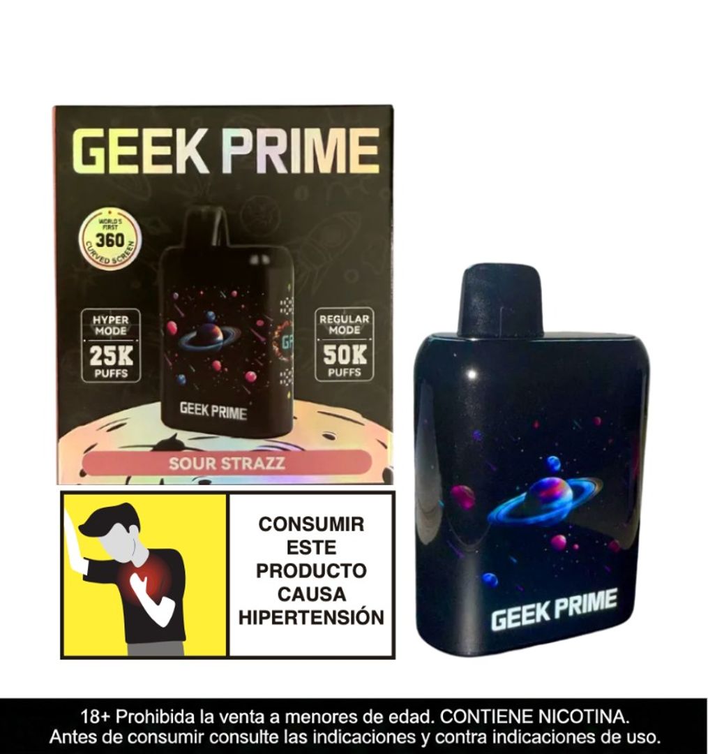 Geek Bar Sour Strazz 50.000 Puffs Prime
