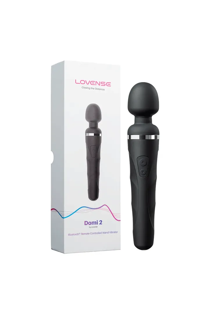Vibrador Hitachi Lovense Domi 2 Negro