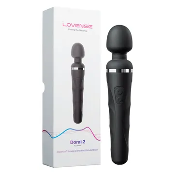 Imagen del producto Vibrador Hitachi Lovense Domi 2 Negro