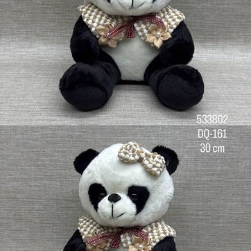 Imagen del producto PANDA CON LAZO Y CAPA 30 CM