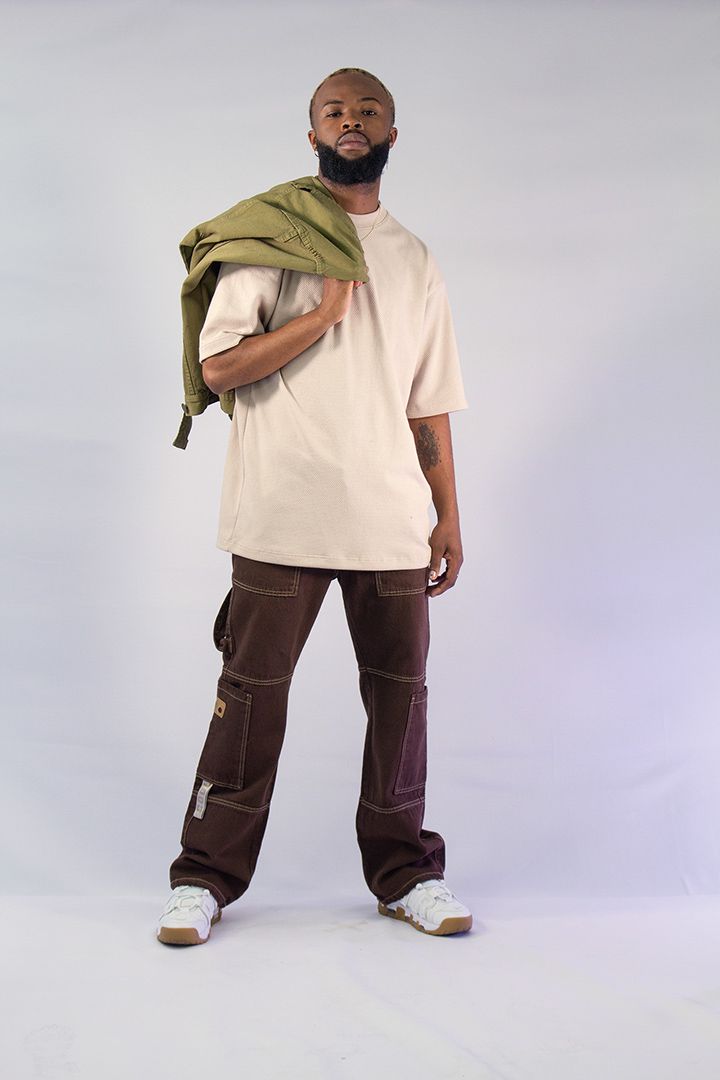 CAMISETA OVERSIZE TEX DAIMOND