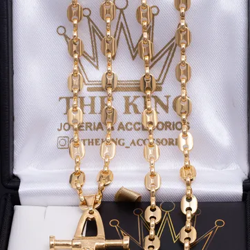 Imagen del producto Cadena Gucci gruesa dije pendulo