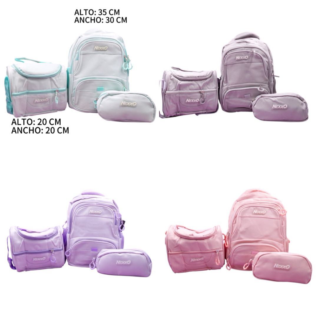 MORRAL TRIO UNICOLOR PEQUEÑO 4126