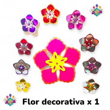 Imagen del producto FLORES DECORATIVAS x 1