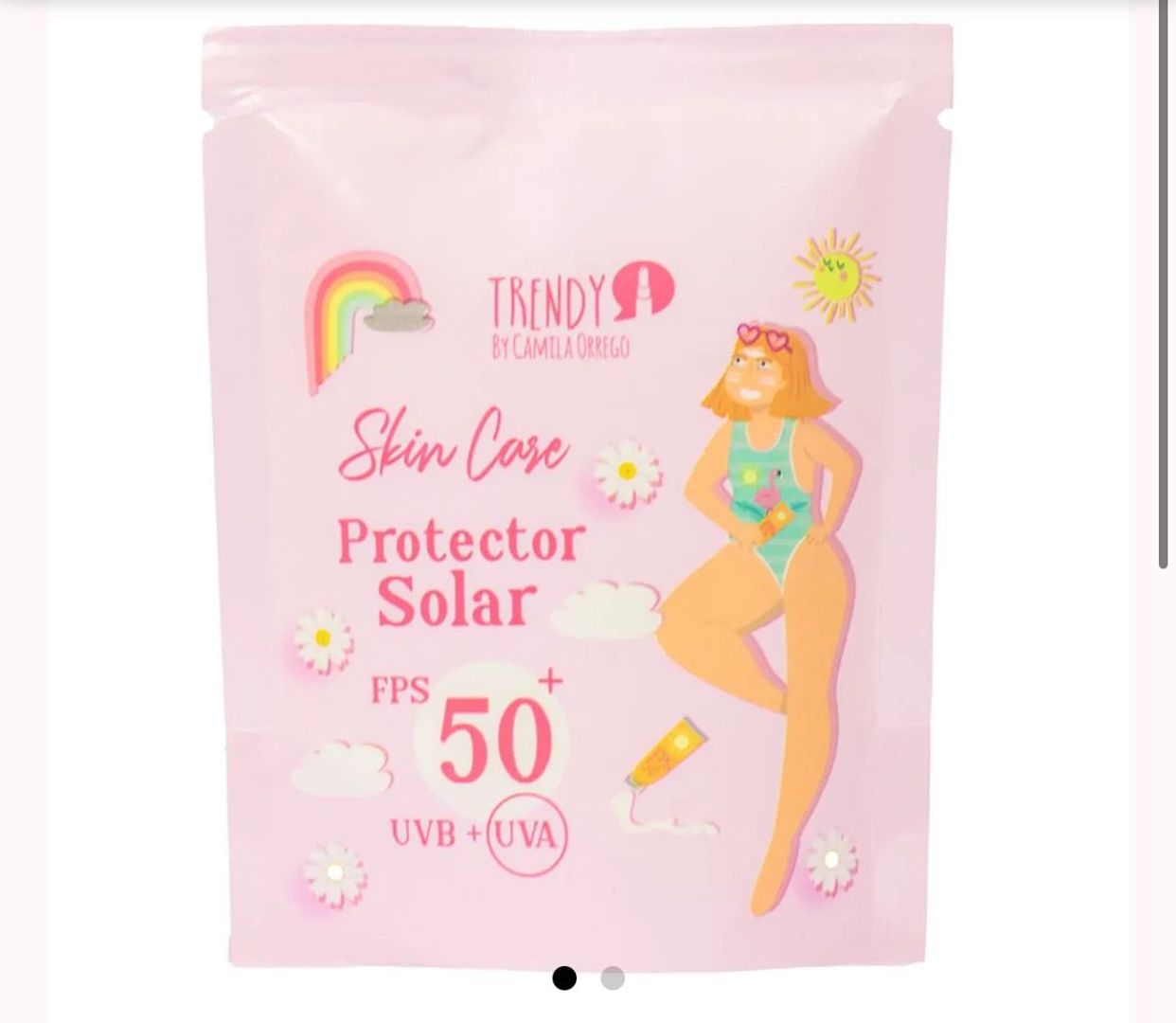 SACHET PROTECTOR SOLAR ROSTRO TRENDY