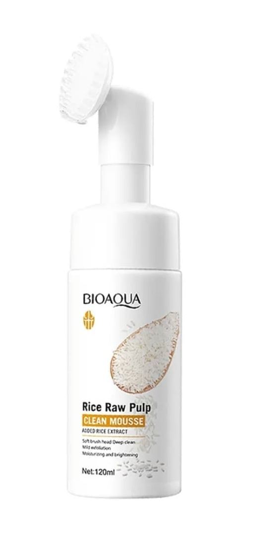 328- JABON ESPUMA CON CEPILLO ARROZ BIOAQUA