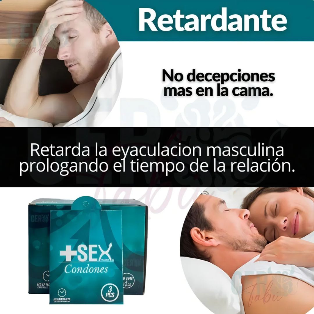 CONDONES RETARDANTE X 60 UND