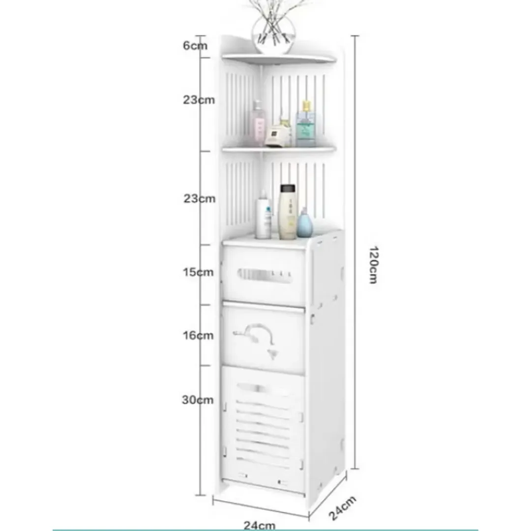 ORGANIZADOR ELEGANTE ESTANTE VERTICAL MULTIPLES COMPARTIMIENTOS PRLA-980
