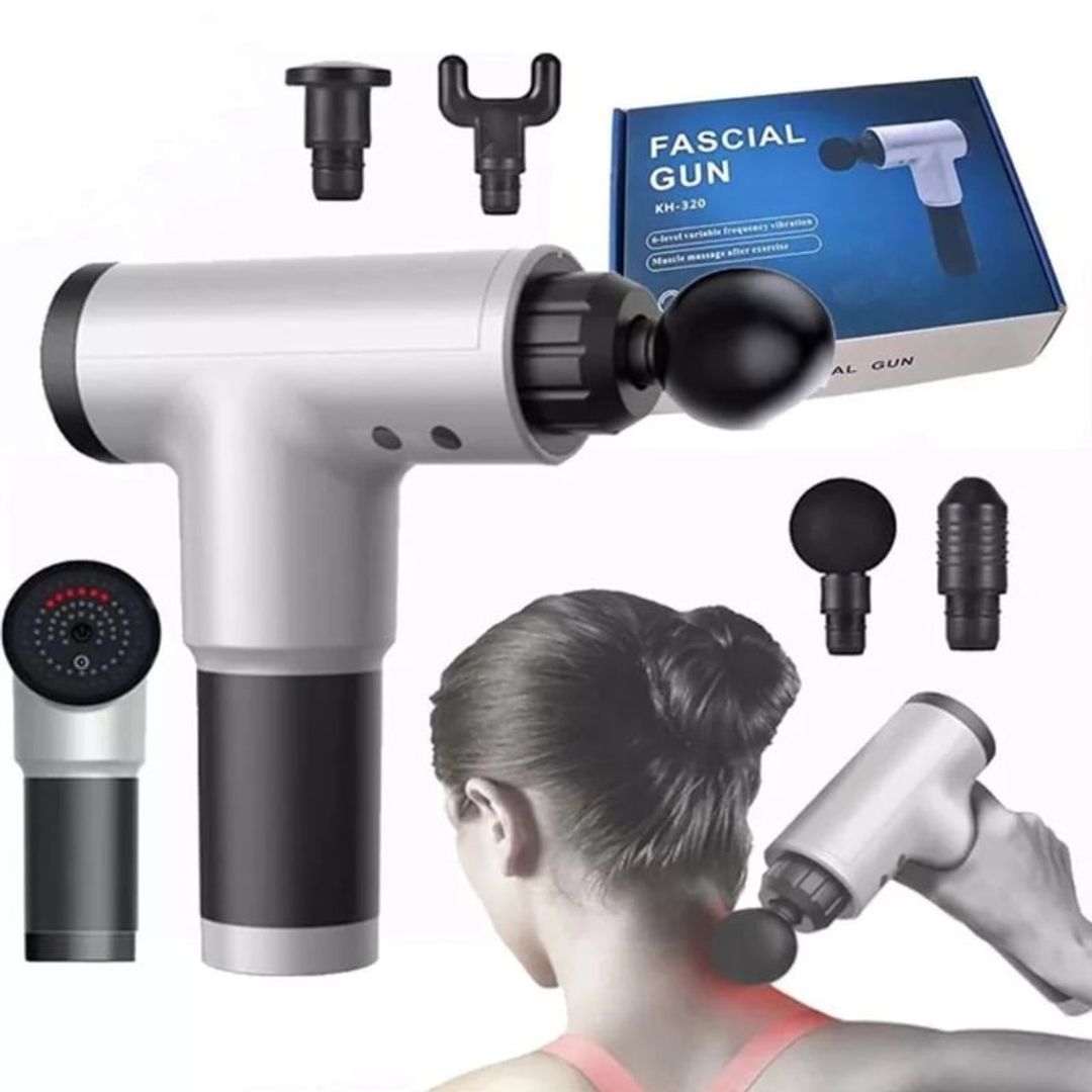 PISTOLA MASAJEADORA 4-1 inalámbrica 