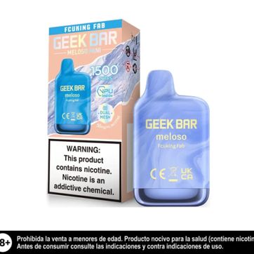 Imagen del producto Geek Bar Fucking Fab 1500 Puffs Meloso Mini