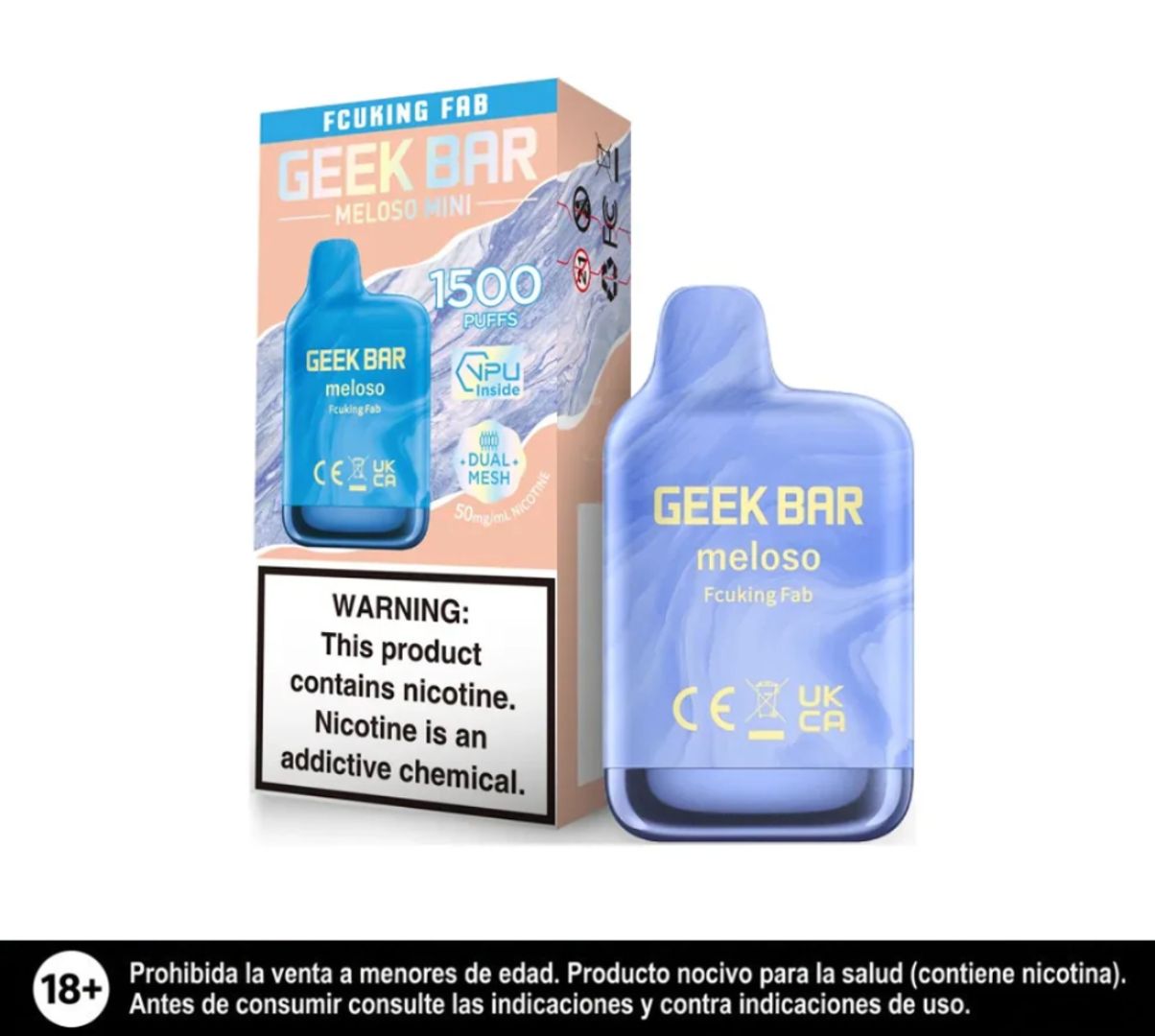 Geek Bar Fucking Fab 1500 Puffs Meloso Mini