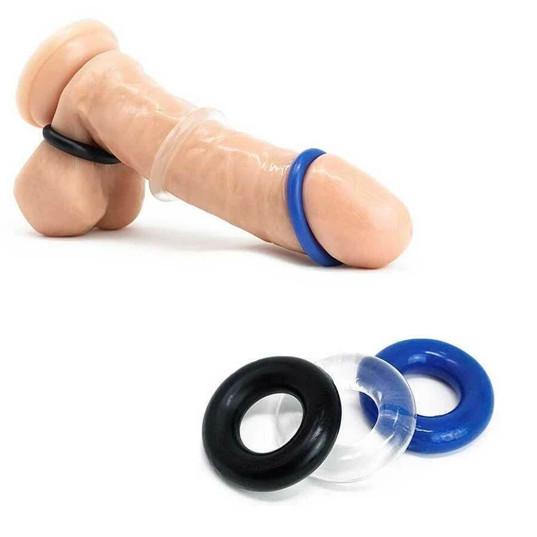 KIT DE ANILLOS ELASTICOS PARA EL PENE X 3