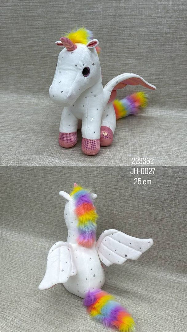 UNICORNIO BLANCO 25 CM