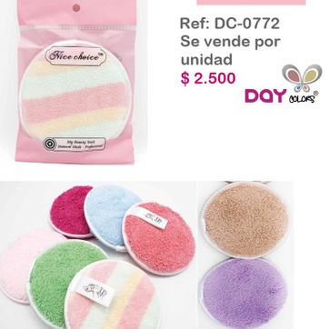 Imagen del producto POMO DESMAQUILLANTE DC0772